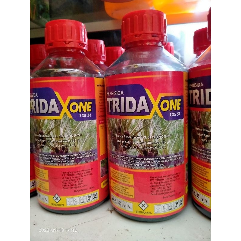 pembasmi rumput TRIDAXONE 135SL Herbisida gulma