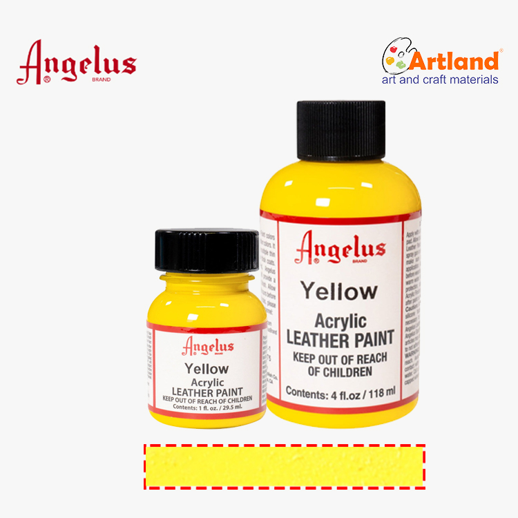 

Angelus Yellow Paint // Angelus Acrylic Leather Paint - 075