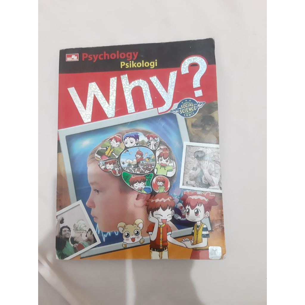 Bekas - Buku Komik Anak Why? Science Comic Pengetahuan Dasar Psychology-Psikologi