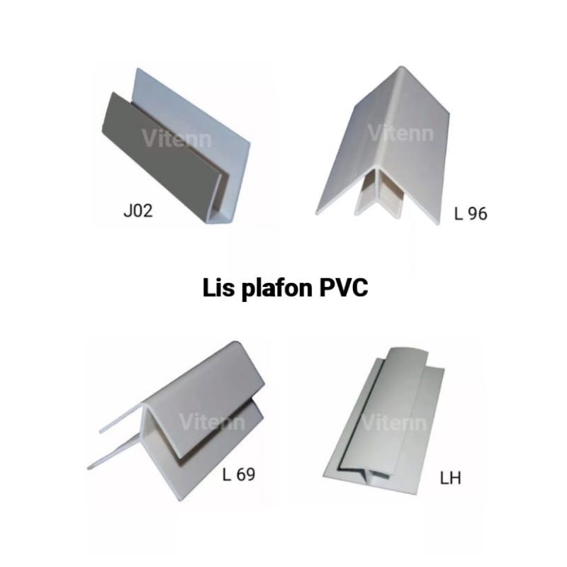 Lis plafon PVC / sudut plafon