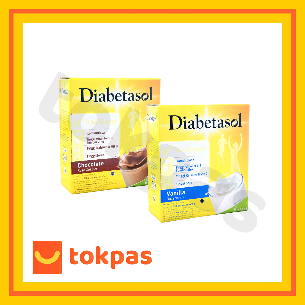 

Diabetasol 950 g - Susu Nutrisi Khusus Diabetes [Cabang CIMANGGIS]