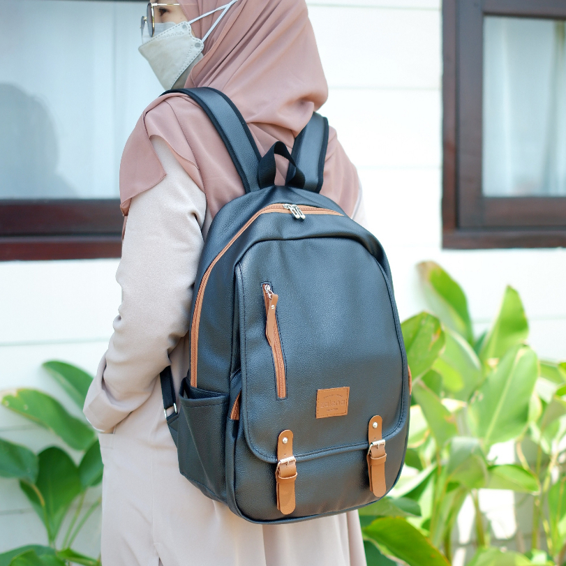 STOK TIPIS ZALEHA - Kinan Backpack Tas Ransel Laptop Wanita