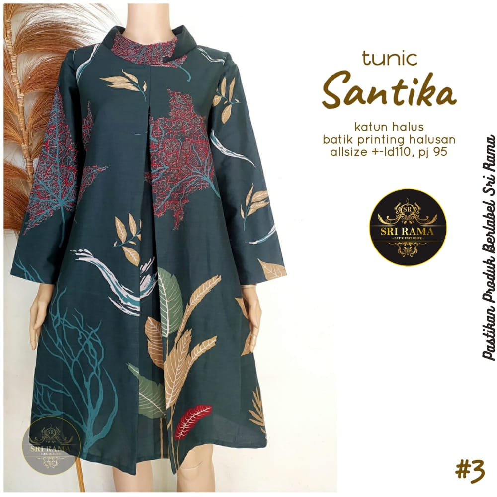 Tunik Batik Santica by Sri Rama Batik