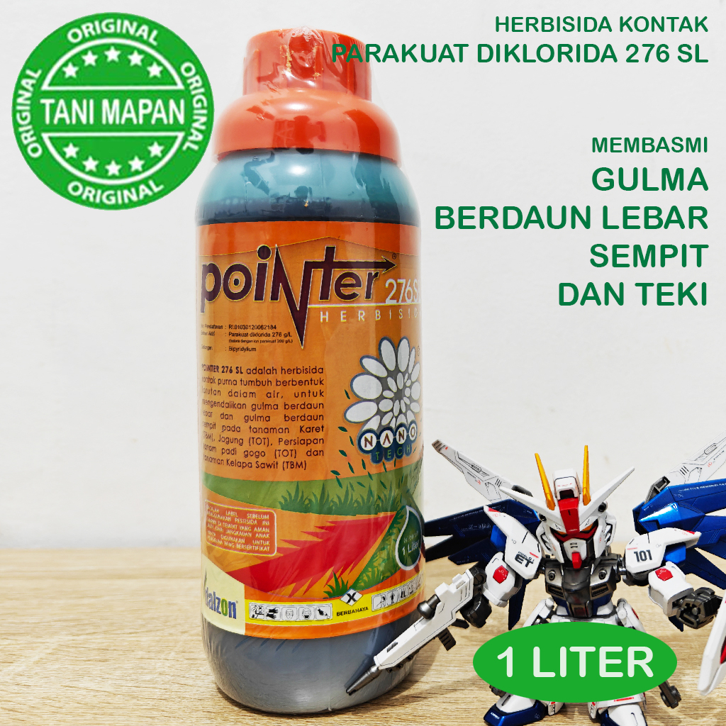 POINTER 276SL - 1 Liter (Parakuat Diklorida 276sl) Herbisida