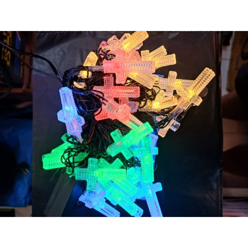 Lampu Tumbler Musik Warna-Warni Bintang dan Salib