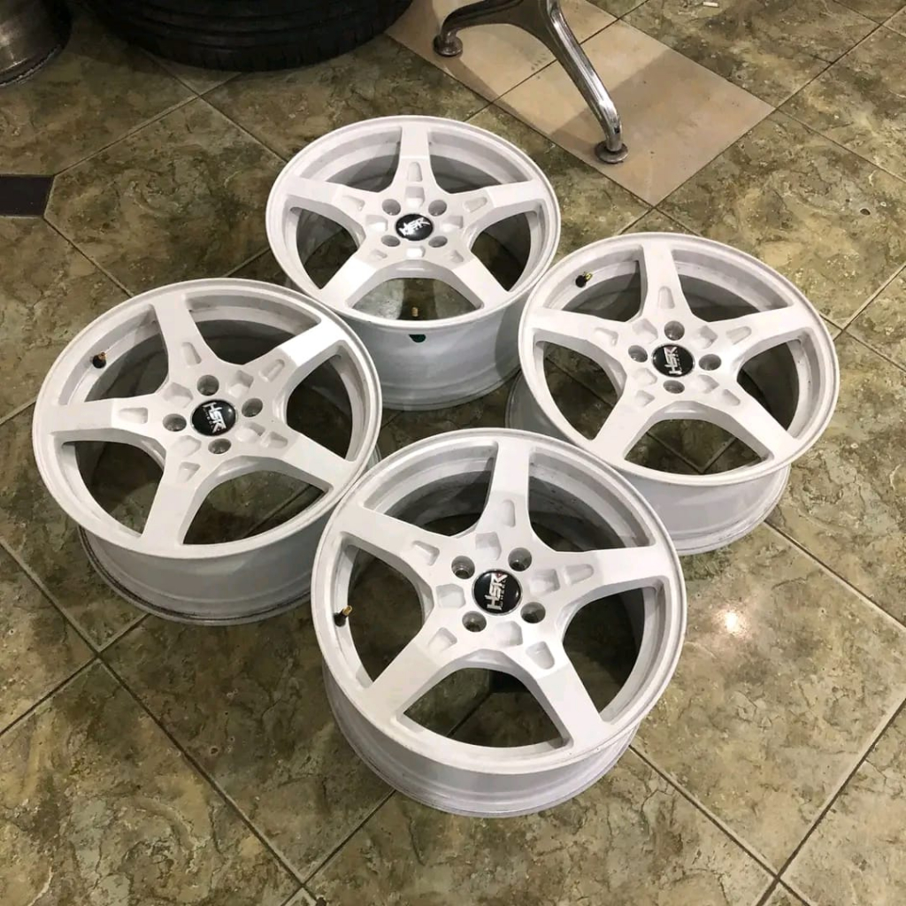 VELG BEKAS HSR PENTE R16X7 BAUT 4 PCD 4X100 ET42
