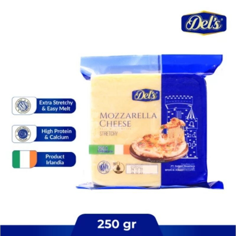 

Del's Mozarella Cheese 250gr