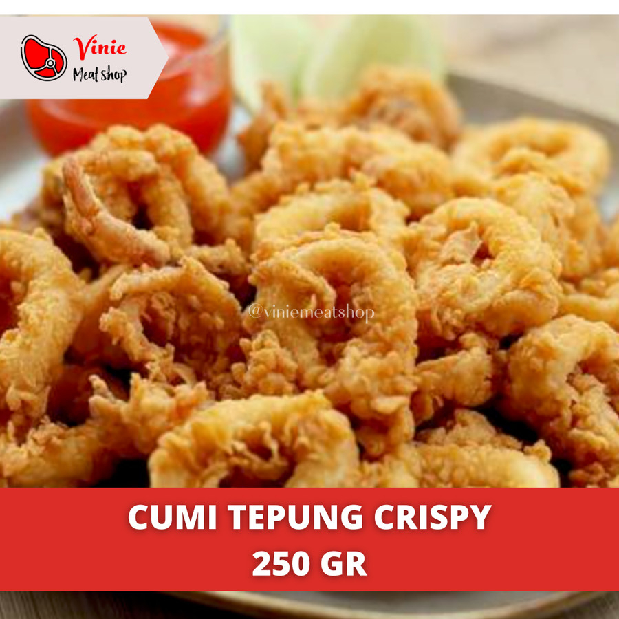 

Cumi Tepung Crispy | Crispy Calamari Ring 250 gr