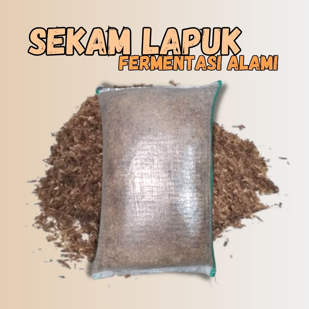 Sekam Fermentasi/Sekam Lapuk Karung Sedang
