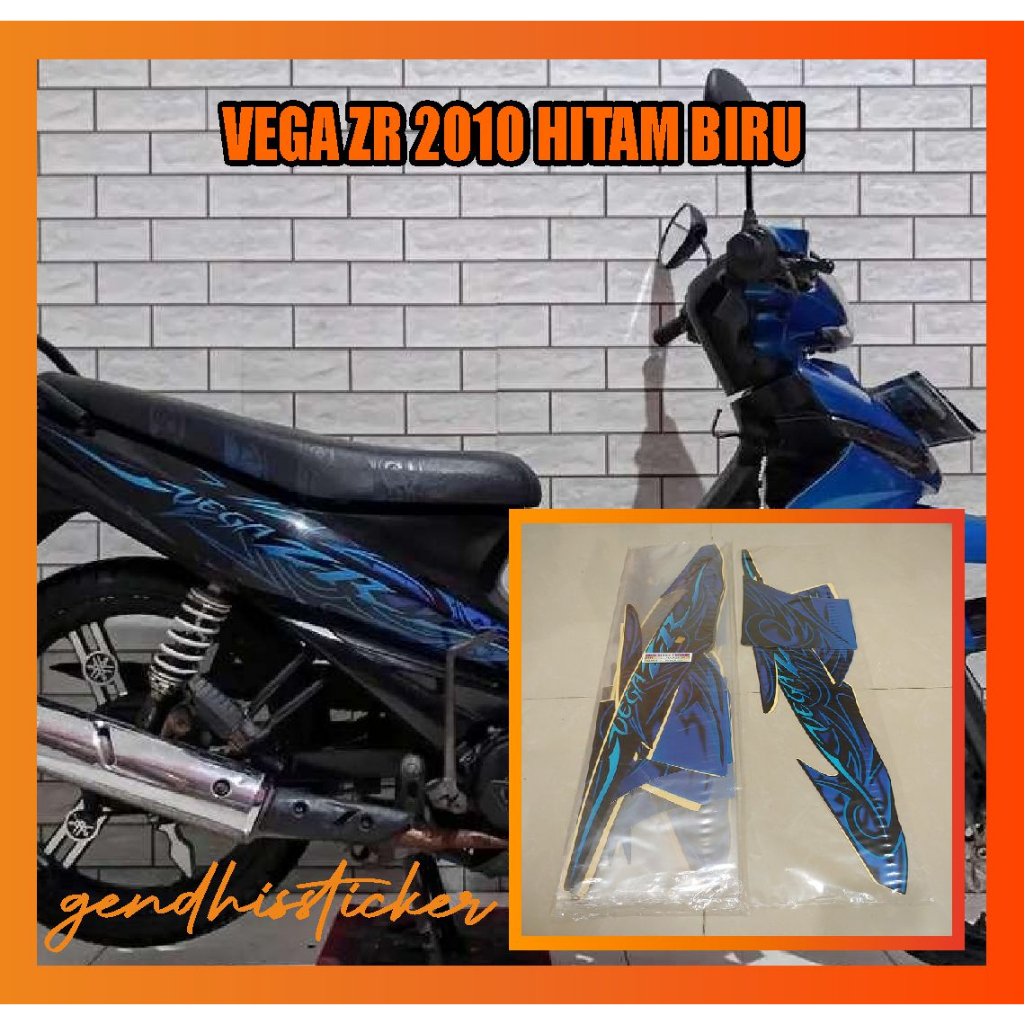 striping motor vega zr 2010 hitam biru