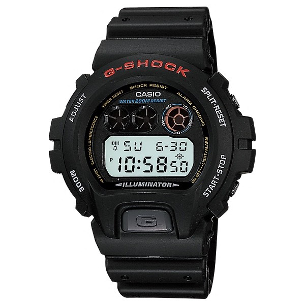 JAM TANGAN PRIA CASIO G-SHOCK DW-6900-1 ORIGINAL - GSHOCK DW6900 HITAM G-SHOCK ORIGINAL