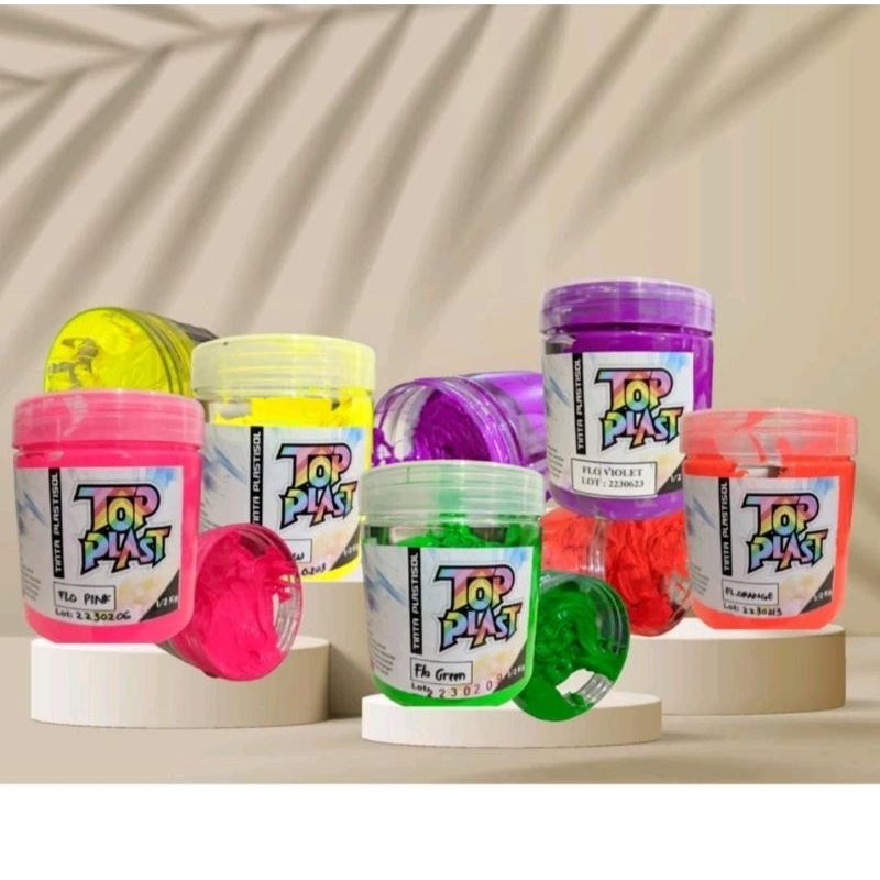 

TOPPLAST WARNA STABILO @1/2KG