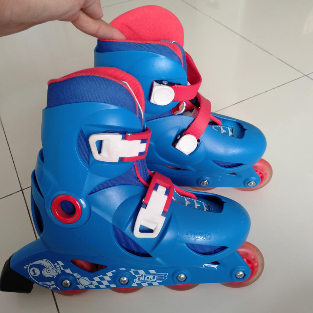 [PRELOVED] Sepatu Roda Anak Inline Skate Decathlon Oxelo [A85]