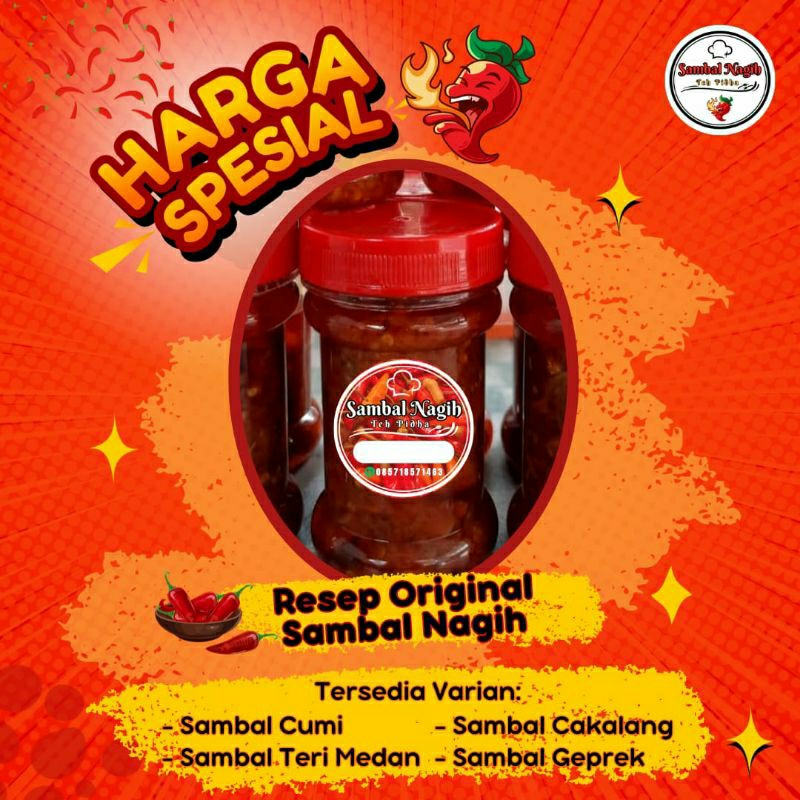 

Sambal Nagih Teh Pidha