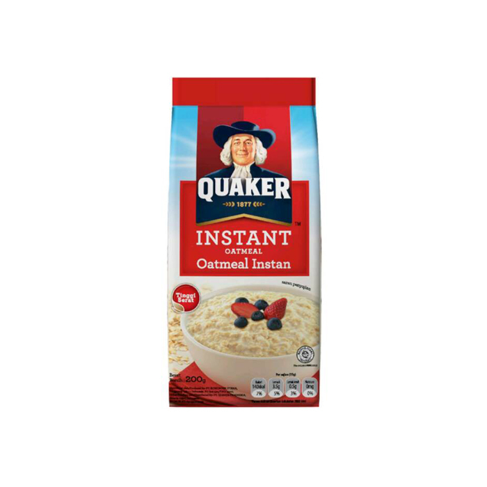 

Quaker Instant Oatmeal 200g