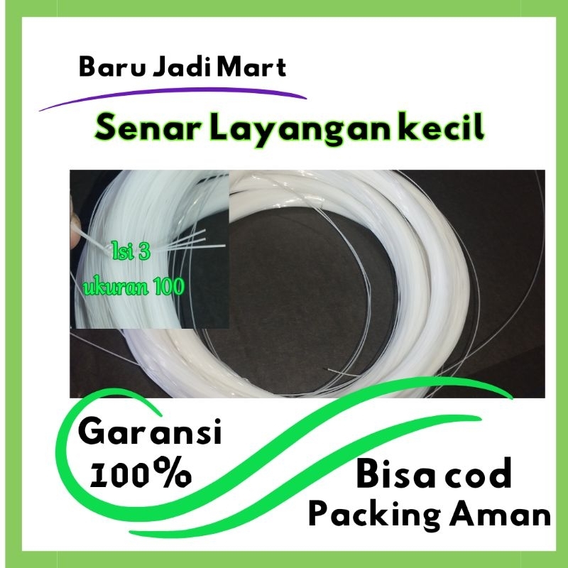 Senar Soun Layangan Pancing ukuran Kecil isi 3
