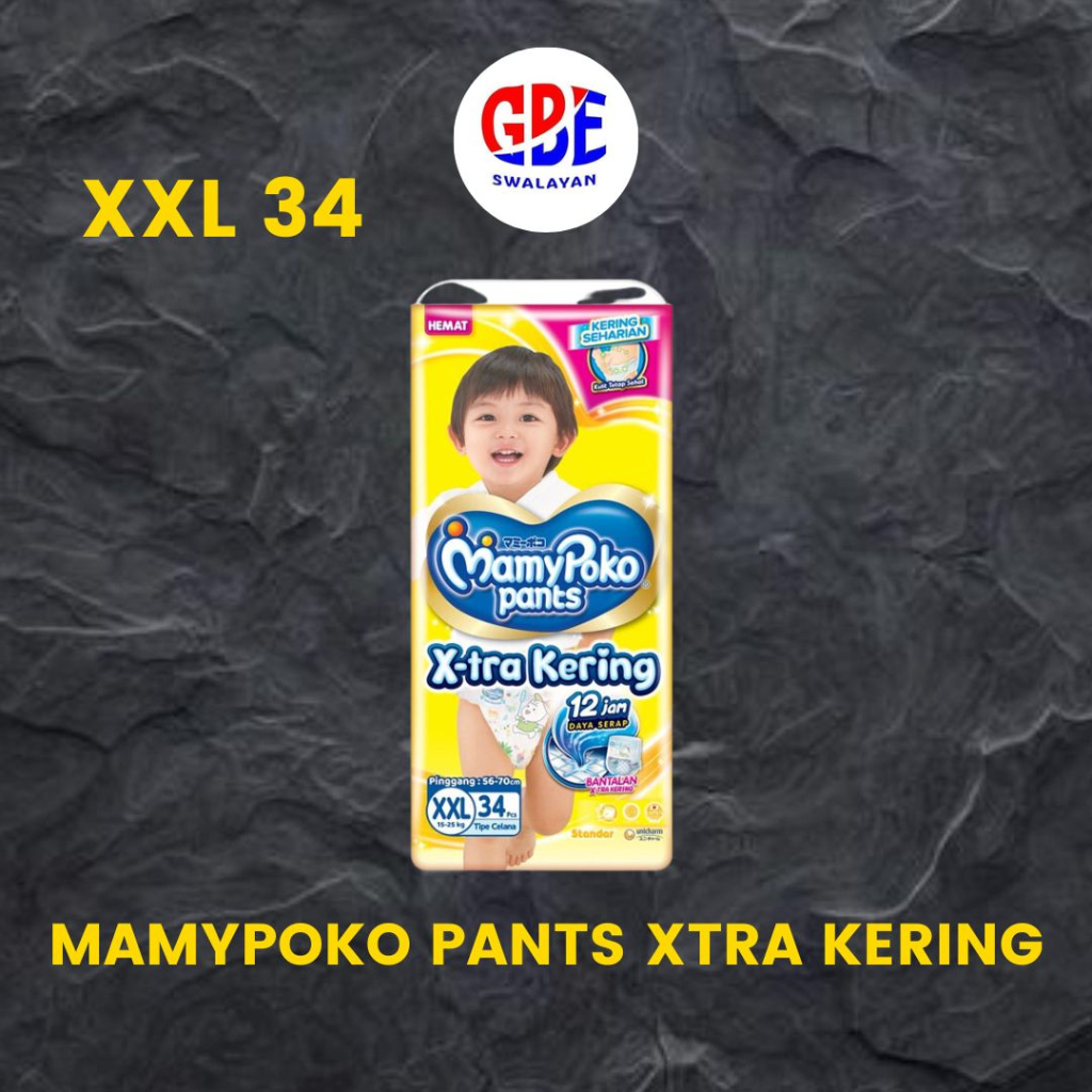 Mamypoko Pampers XXL isi 34