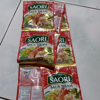 

Saori Saus Tiram Renceng 23ml isi 10biji