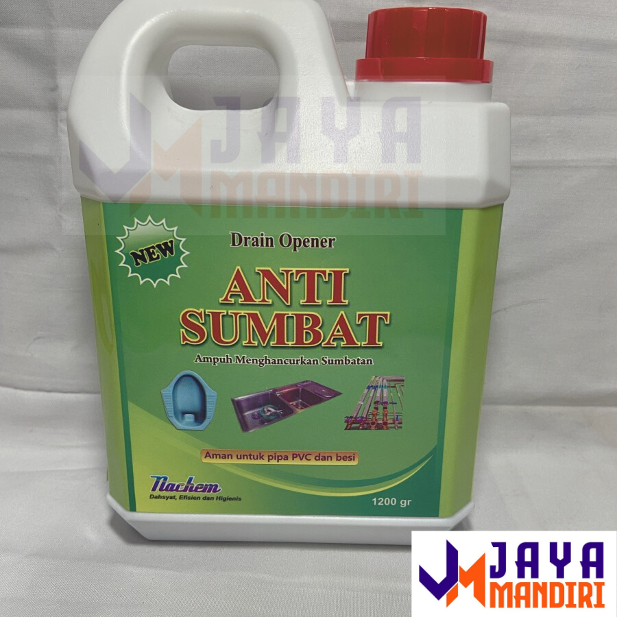 ANTI SUMBAT NACHEM ANTI MAMPET CAIR UNTUK TOILET, KAMAR MANDI, WC, CLOSET, BAK CUCI PIRING, SALURAN 