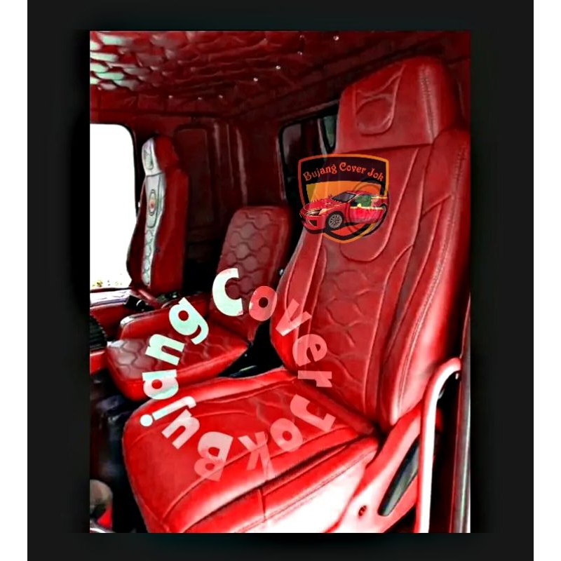Sarung jok mobil truk hino lohan 500 - Cover sarung jok mobil truk hino 500 - Sarung jok mobil truk 