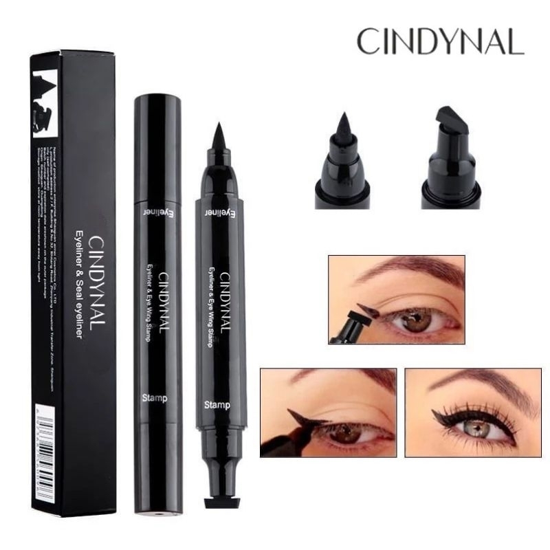 SVMY Eyeliner Stamp 2in1 Liquid Pensil Small Waterproof