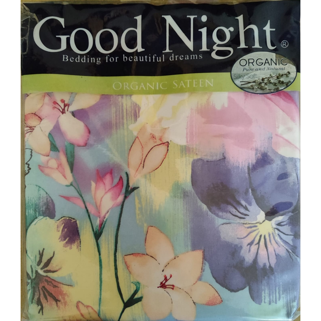 Sprei Organic Satin GOODNIGHT
