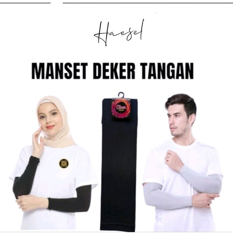 DEKER MENSET TANGAN SIKU HANDSOCK JERSEY OLAHRAGA PRIA KAIN TANGAN PENUTUP TANGAN OLAHRAGA VOLI BASK