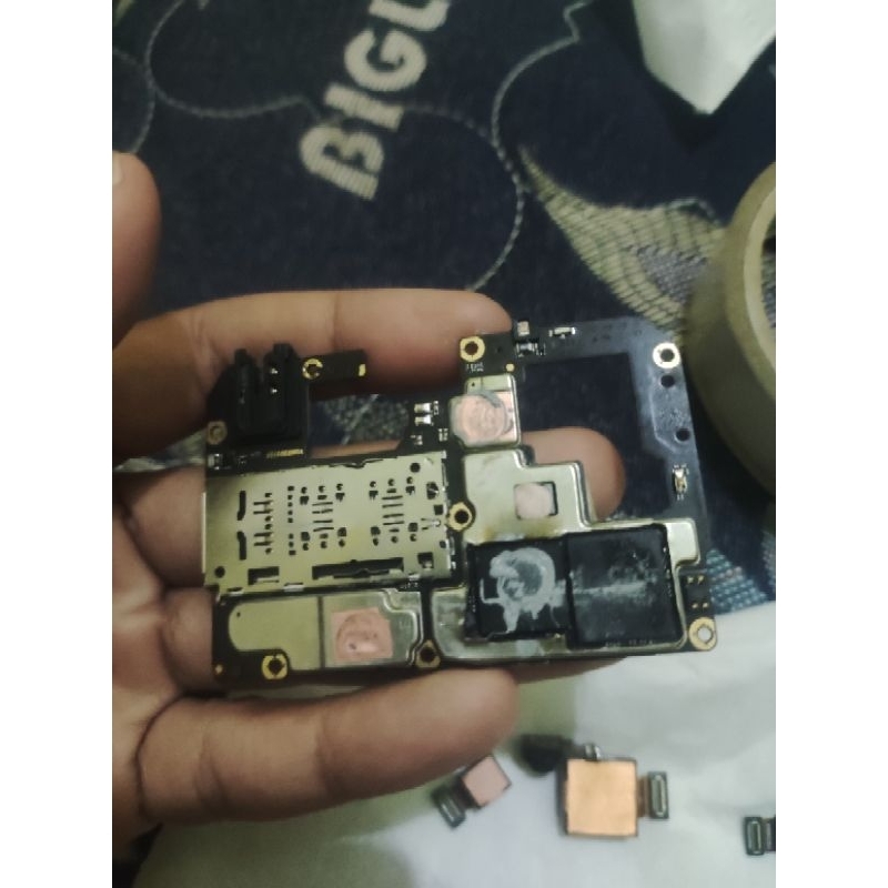 mesin redmi note 10 pro 8/128,hidup normal minus IMEI REWRITE GK boleh update sistem dan reset pabri