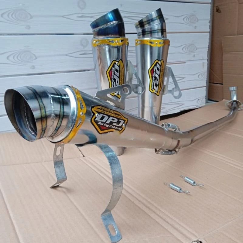 KNALPOT DPJ SUPRA KHARISMA JUPITER ASTREA SUARA HELIKOPTER