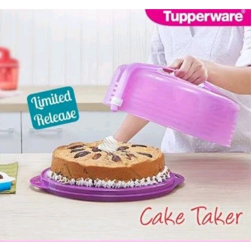 Cake Taker Round Tupperware