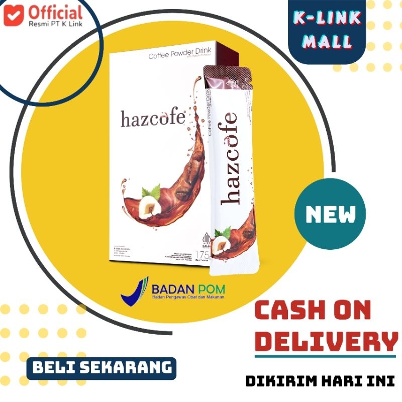 

HAZCOFE K LINK KOPI ROBUSTA RASA HAZELNUT