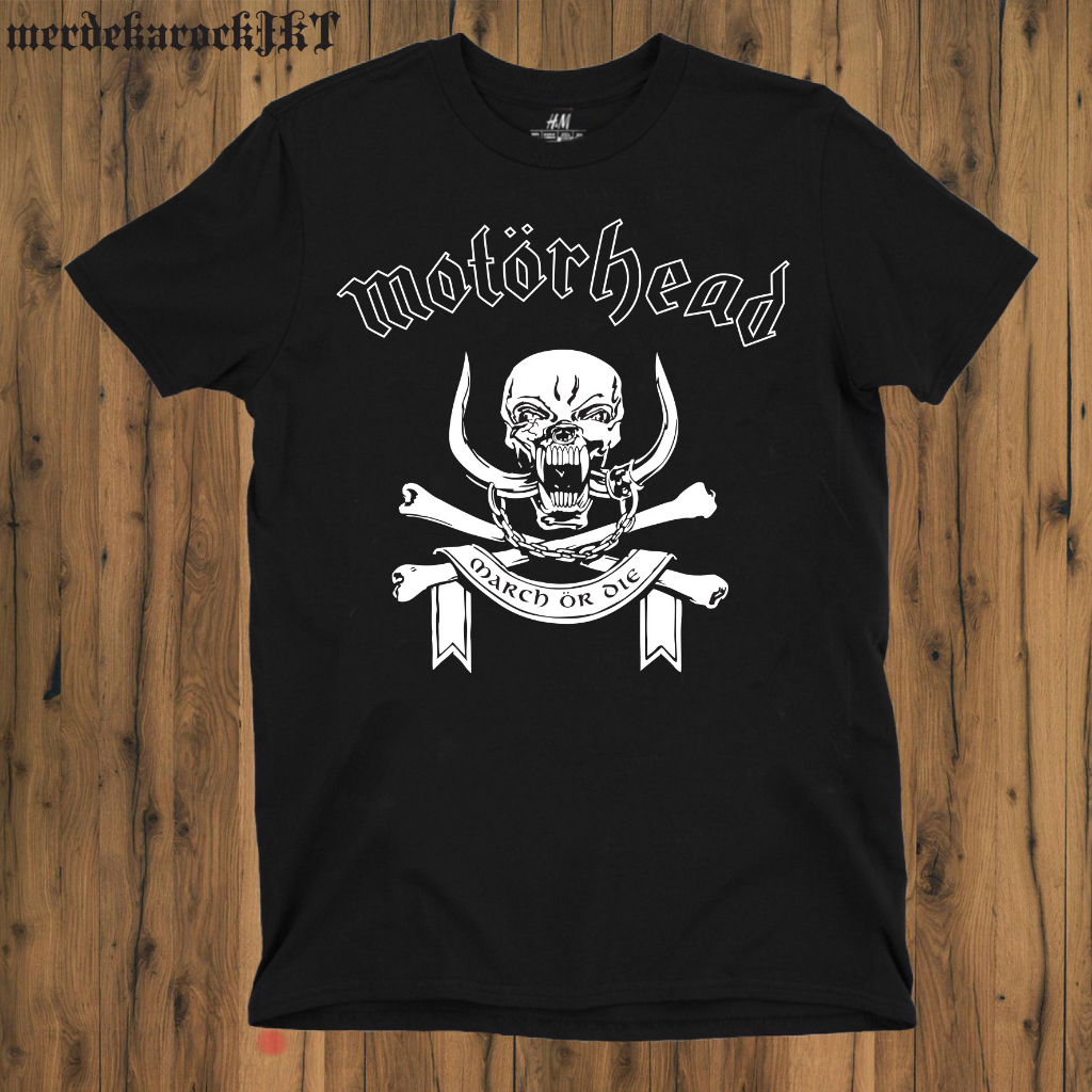 kaos distro MOTORHEAD kaos distro band pria dewasa import original