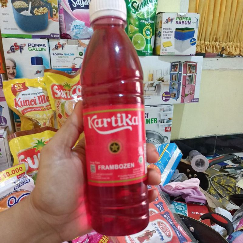 

1 pcs SYRUP KARTIKA KECIL 400 ML(1pcs)