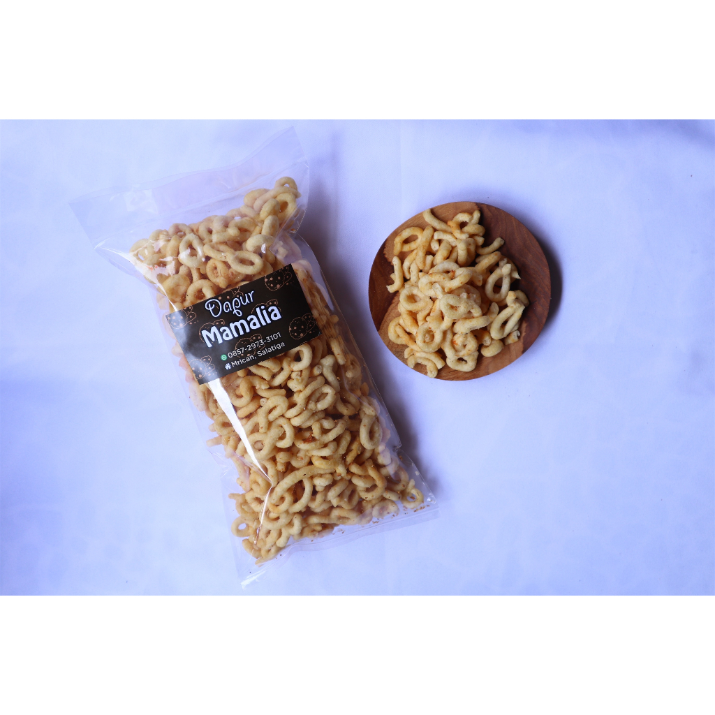 

DAPUR MAMALIA Lanting Singkong Rasa Bawang Oleh Oleh Kebumen / Enak