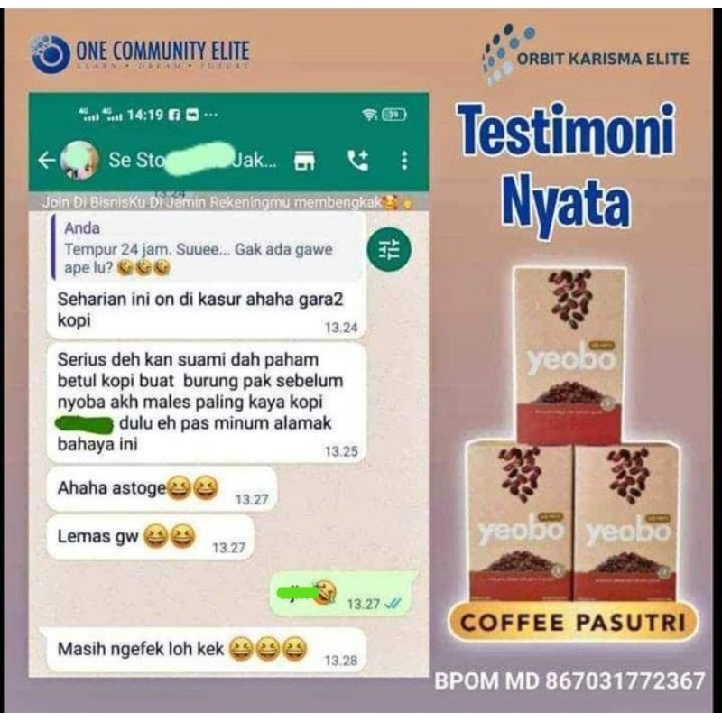 Yeobo Coffee - Kopi Pasutri