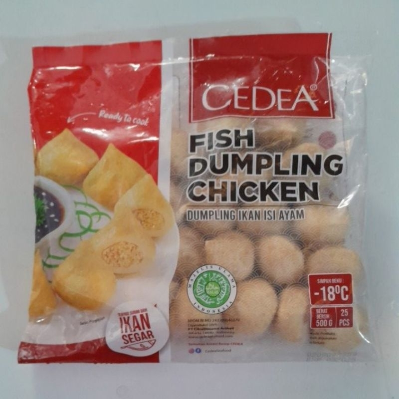 

Cedea Fish Dumpling Chicken 500Gr