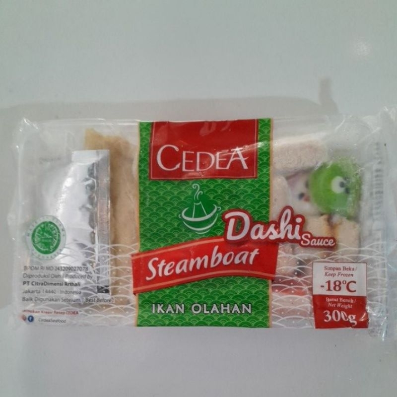 

Cedea Steambot 300Gr/Mix seafood/Shabu set