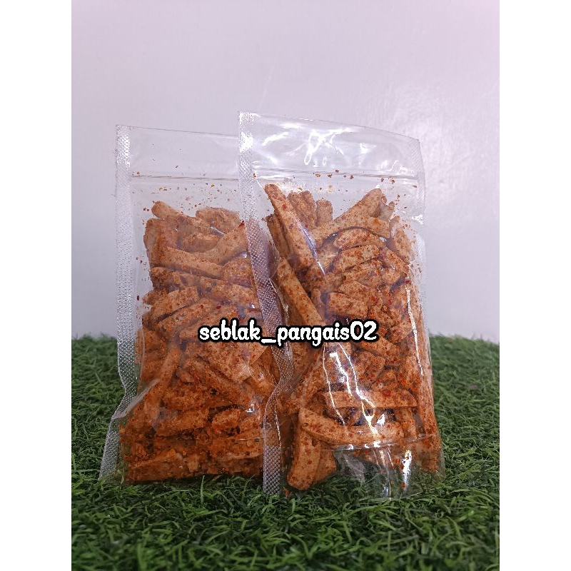 

basreng baso goreng extra pedas daun jeruk isi 100gram