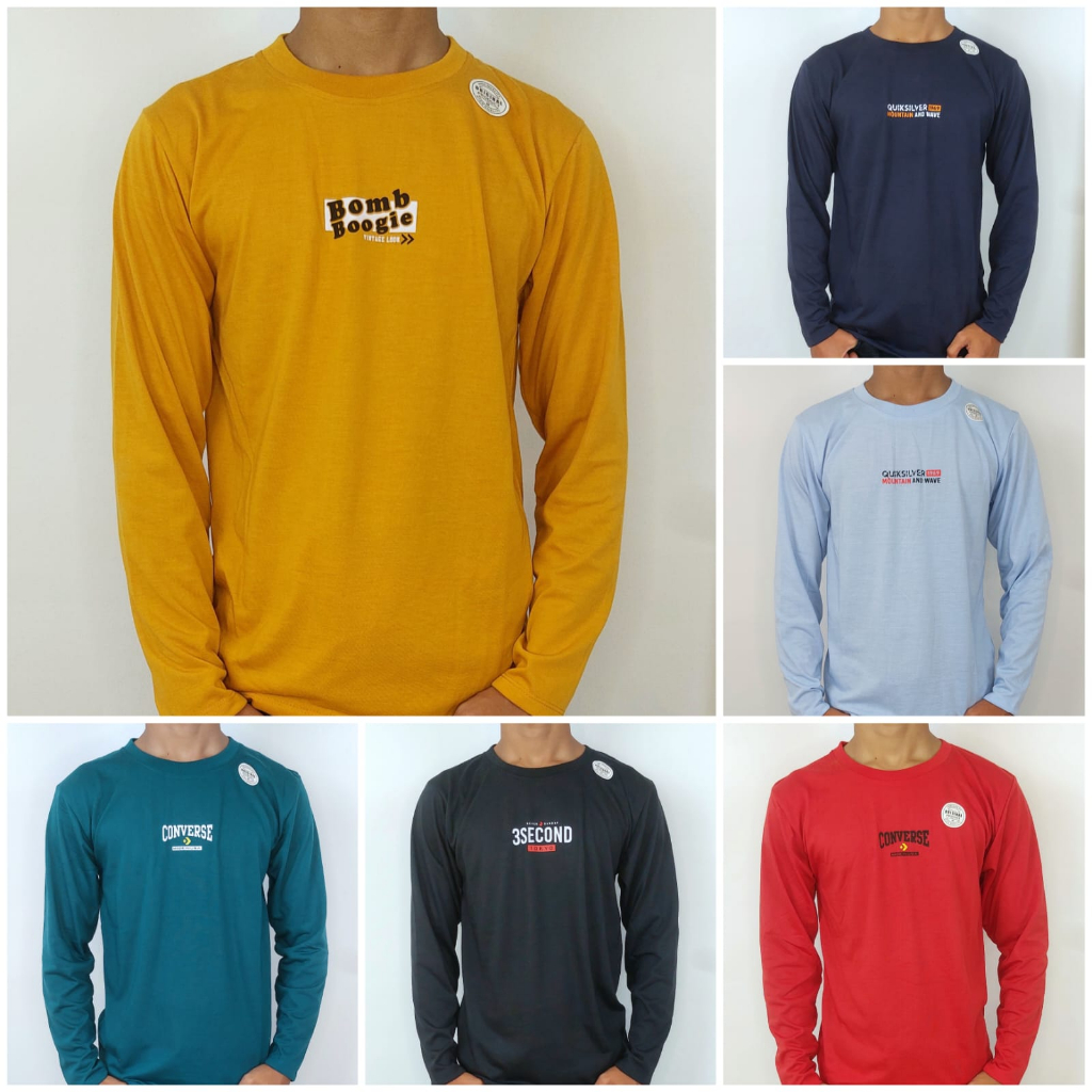 KAOS TANGAN PANJANG ANAK TANGGUNG KAOS LENGAN PANJANG ANAK LAKI LAKI BAJU TANGAN PANJANG ANAK