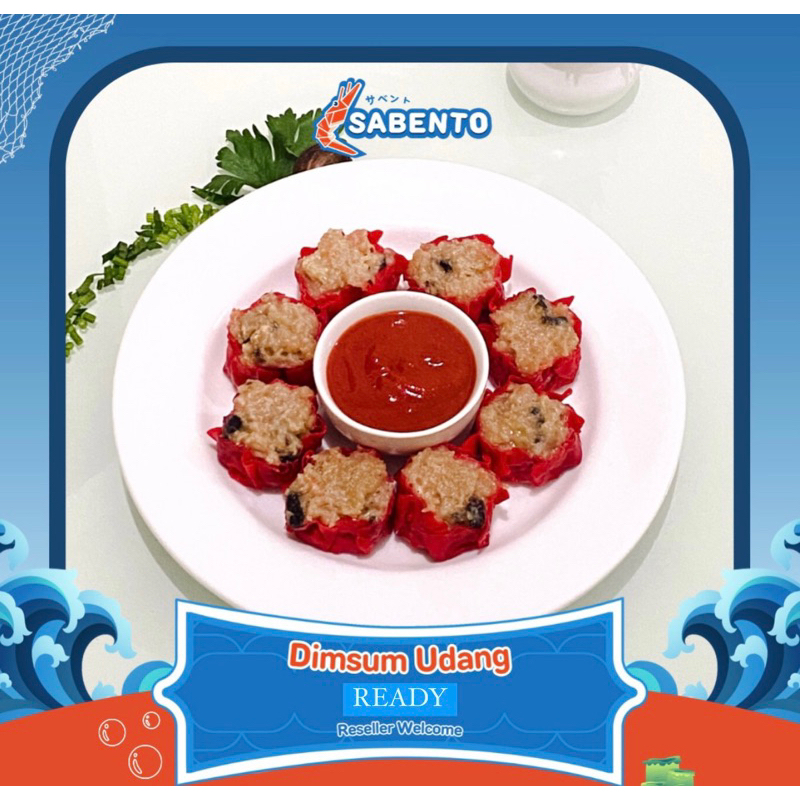 

Sabento Dimsum Udang Isi 8 Pcs PREMIUM