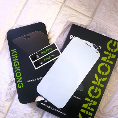 ACC HP - KINGKONG TEMPERED GLASS BENING ANTI DEBU IPHONE  12 MINI 12 PRO MAX 13 MINI 13 PRO MAX 14 P