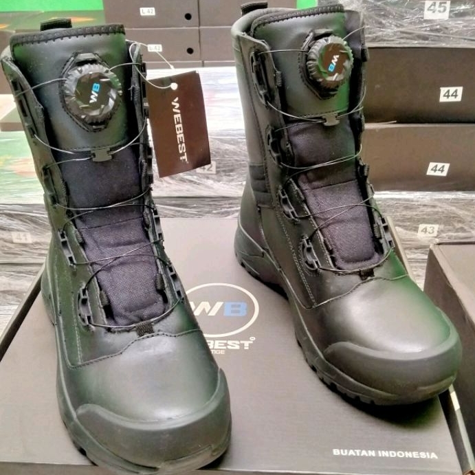 sepatu pdl tali putar boa diablo Mk2 best seller 2023 kulit asli original