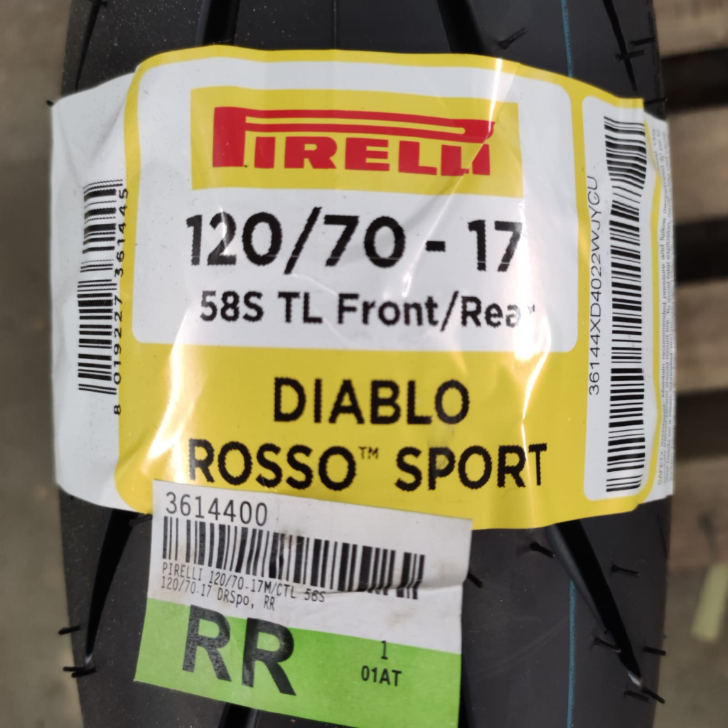 Ban Pirelli Diablo Rosso Sport 120/70 17