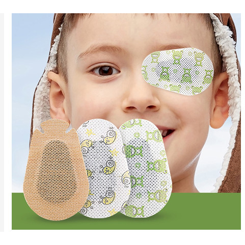 Ortopad Eye Patch Terapi Mata Malas / Juling Penutup Plester Mata Anak