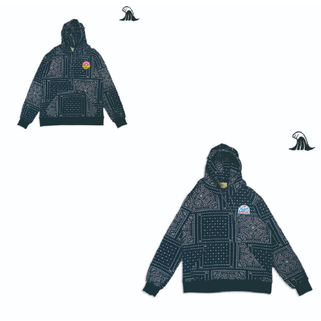 Sweater Terry Dor Motif "The Naky House"