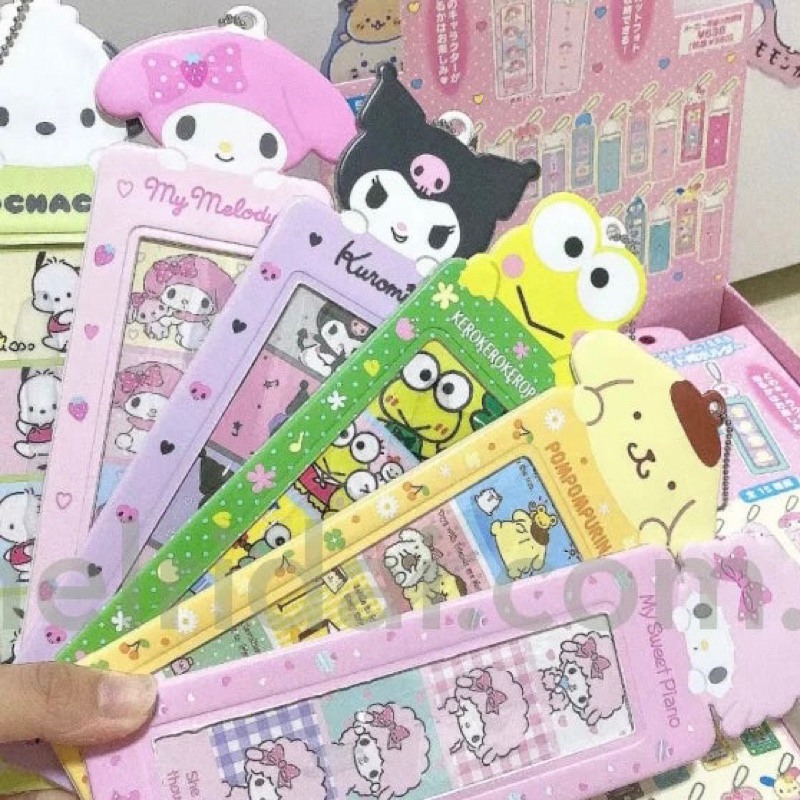 SANRIO JAPAN OFFICIAL RANDOM PHOTOSTRIP HOLDER 4CUT
