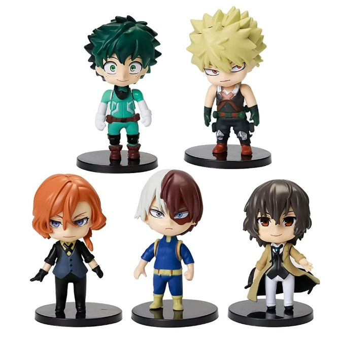 Action Figure Bokuno Hero My Hero Academia Set