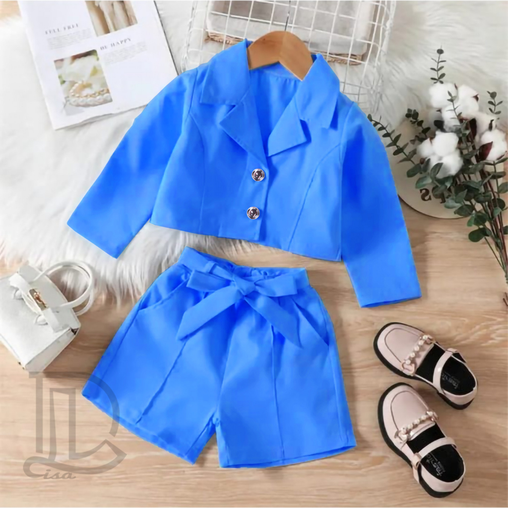 D4 BAJU ANAK PEREMPUAN LAISIE / BLAZER ANAK SMLXL