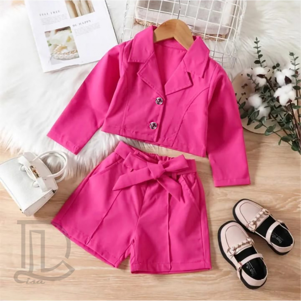 D4 BAJU ANAK PEREMPUAN LAISIE / BLAZER ANAK SMLXL