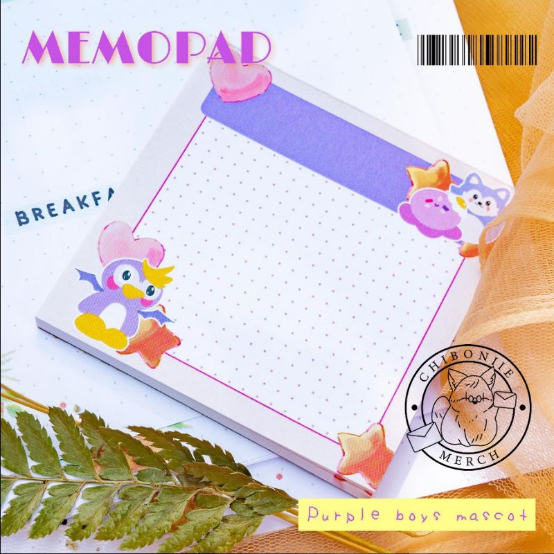 

Memopad purple boys mascot - Uki Violetta, Shu Yamino and Shoto